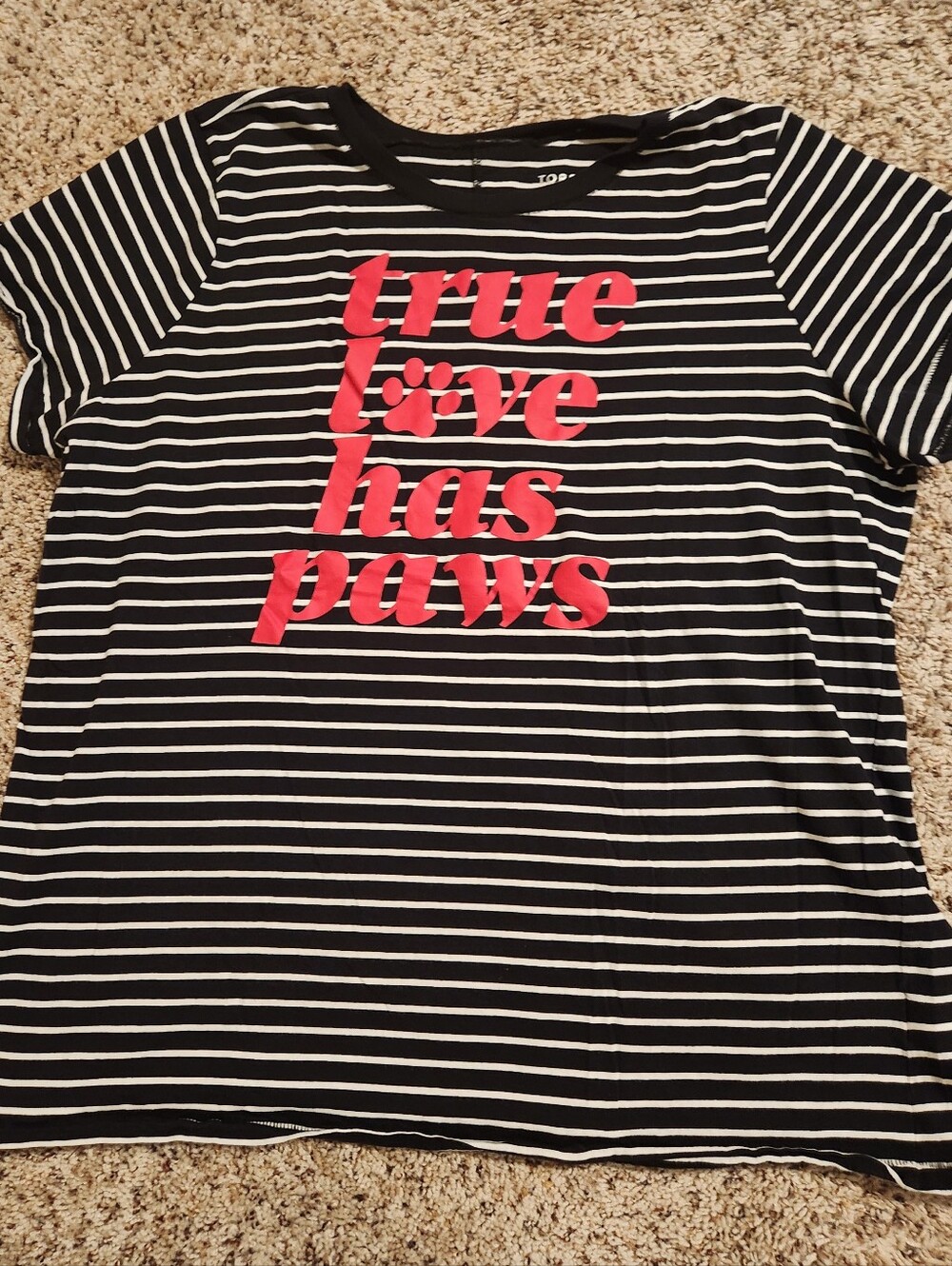 Torrid "True Love Has Paws" Tee
